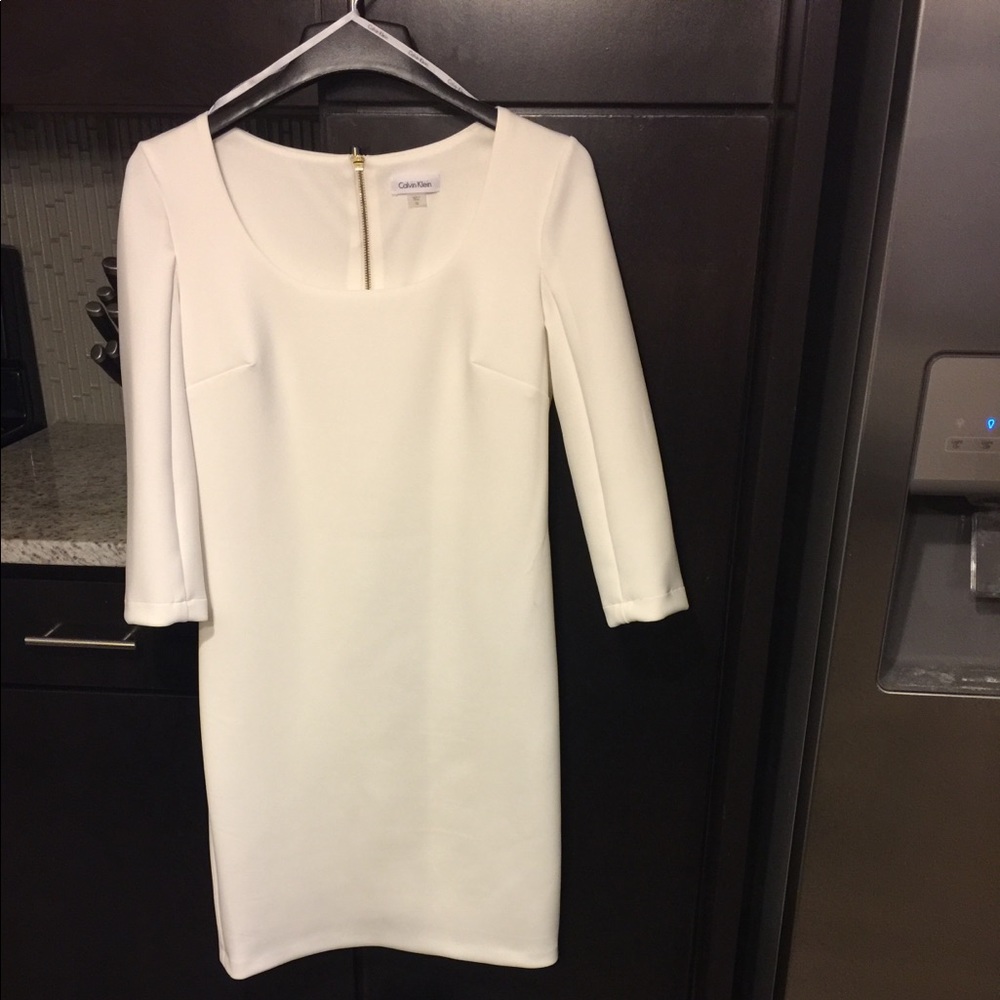 Ivory /white pencil dress